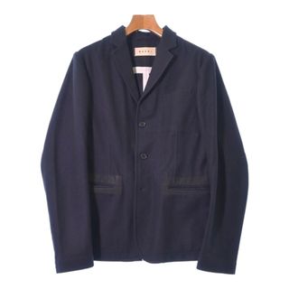 マルニ(Marni)のMARNI マルニ ジャケット 44(S位) 紺 【古着】【中古】(その他)