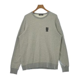 アンダーカバー(UNDERCOVER)のUNDER COVER アンダーカバー スウェット 3(L位) グレー 【古着】【中古】(スウェット)