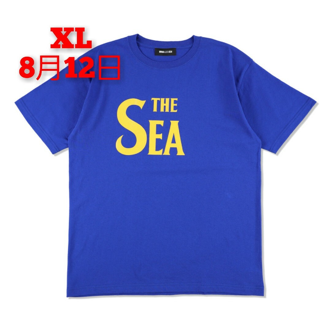 WIND AND SEA(ウィンダンシー)のTHE SEA TEE / BLUE メンズのトップス(Tシャツ/カットソー(半袖/袖なし))の商品写真