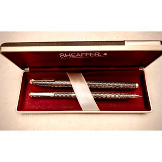 シェーファー(SHEAFFER)のシェーファーSHEAFFER 万年筆　ボールペン スターリングシルバー　ゴールド(ペン/マーカー)