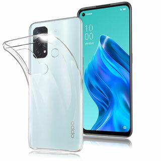 在庫セールfor OPPO Reno5 A ケース 全面保護カバー クリア (その他)