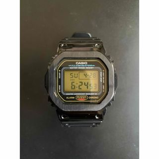 ジーショック(G-SHOCK)のDW-5600E ゴールド液晶　電池＋パッキン交換済み(腕時計(デジタル))