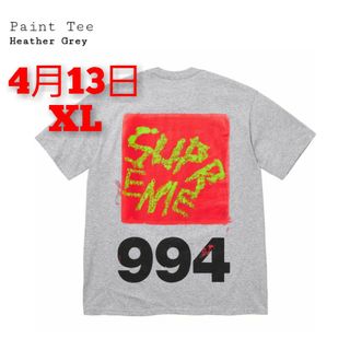 ウィンダンシー(WIND AND SEA)のSupreme Paint Tee "Heather Grey"(Tシャツ/カットソー(半袖/袖なし))