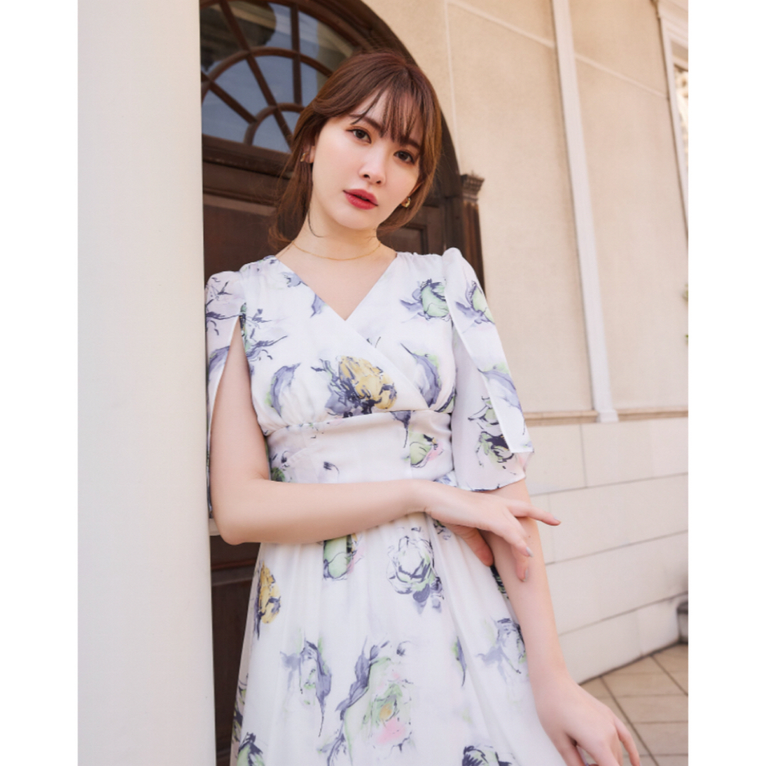 Her lip to(ハーリップトゥ)のherlipto Rose bouquet dress レディースのワンピース(ロングワンピース/マキシワンピース)の商品写真