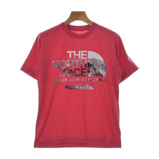 THE NORTH FACE ザノースフェイス Tシャツ・カットソー M ピンク 【古着】【中古】(カットソー(半袖/袖なし))