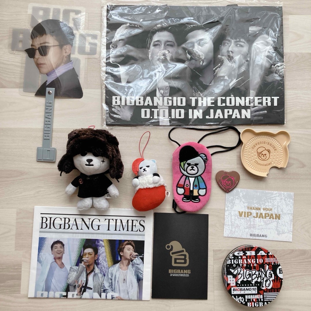 BIGBANG ビッグバン　KRUNK ジヨン　G-DRAGON グッズ エンタメ/ホビーのタレントグッズ(アイドルグッズ)の商品写真