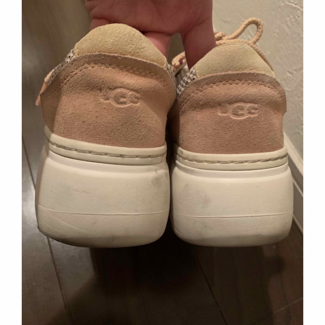 UGG(アグ)の値下げ⭐︎UGGアグ⭐︎厚底スニーカー24センチベビーピンクUGG レディースの靴/シューズ(スニーカー)の商品写真