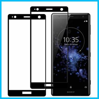 【人気商品】【2枚セット】KPNS 日本素材製 全面保護 Xperia XZ2 (その他)