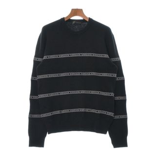 ヴェルサーチ(VERSACE)のVERSACE ヴェルサーチ ニット・セーター 52(XXL位) 黒 【古着】【中古】(ニット/セーター)