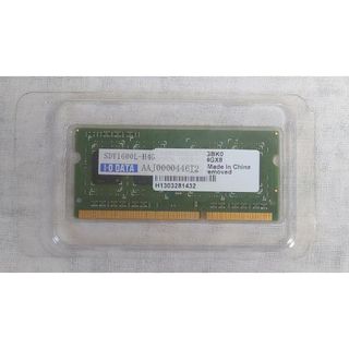 I・O DATA ノートPC用メモリー SDY1600L-H4G(PCパーツ)