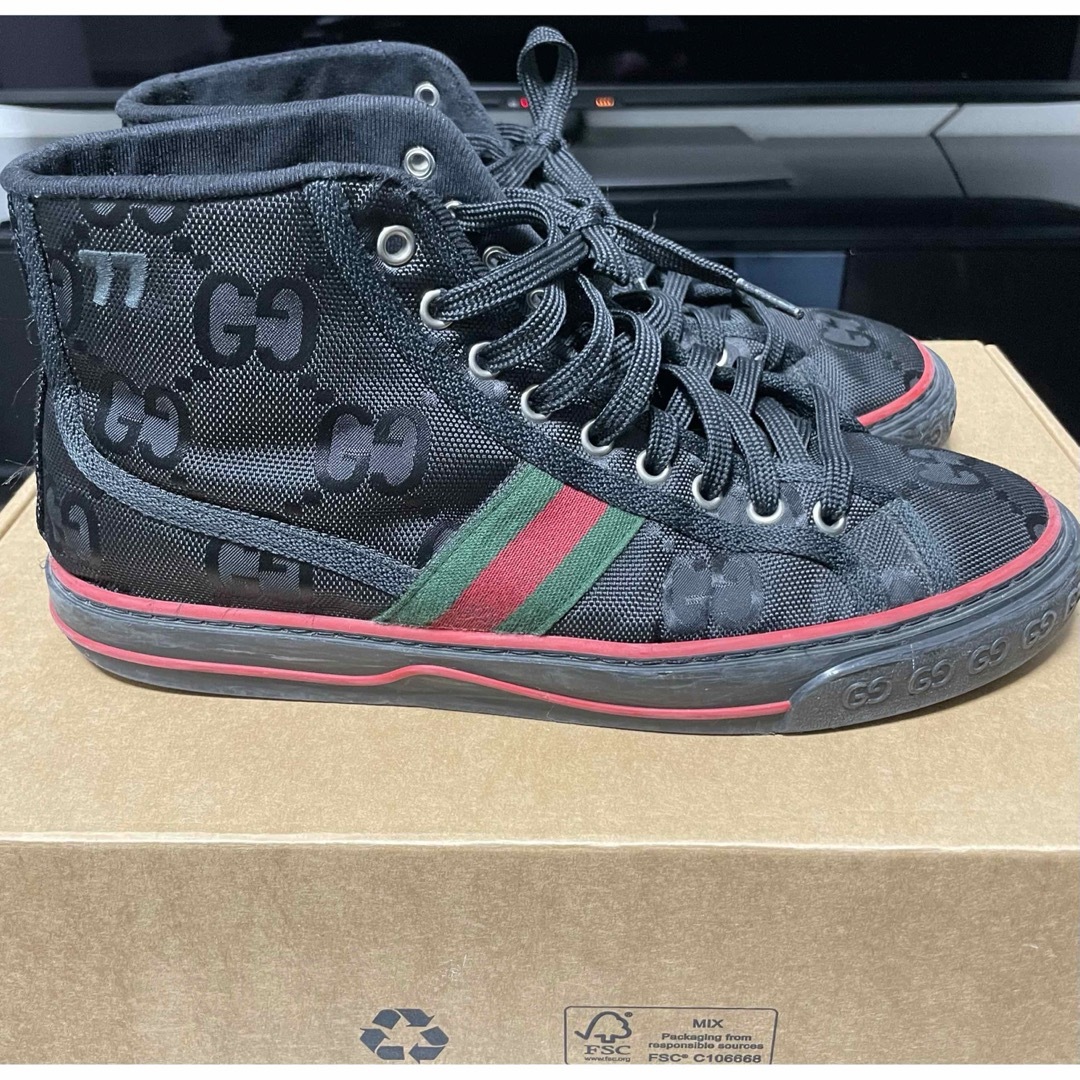 Gucci(グッチ)の【 人気完売品 】GUCCI グッチ スニーカー シューズ メンズの靴/シューズ(スニーカー)の商品写真