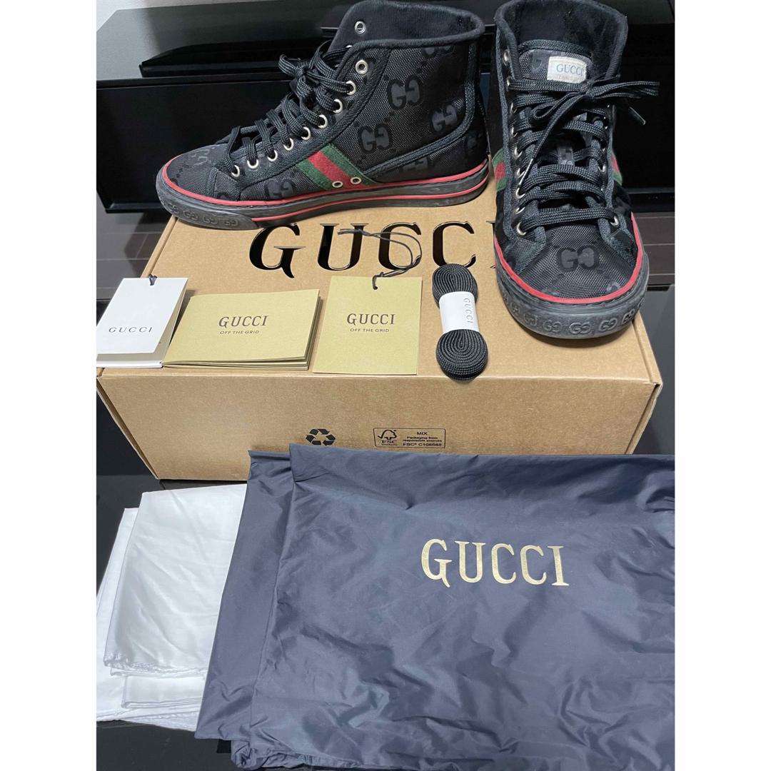 Gucci(グッチ)の【 人気完売品 】GUCCI グッチ スニーカー シューズ メンズの靴/シューズ(スニーカー)の商品写真