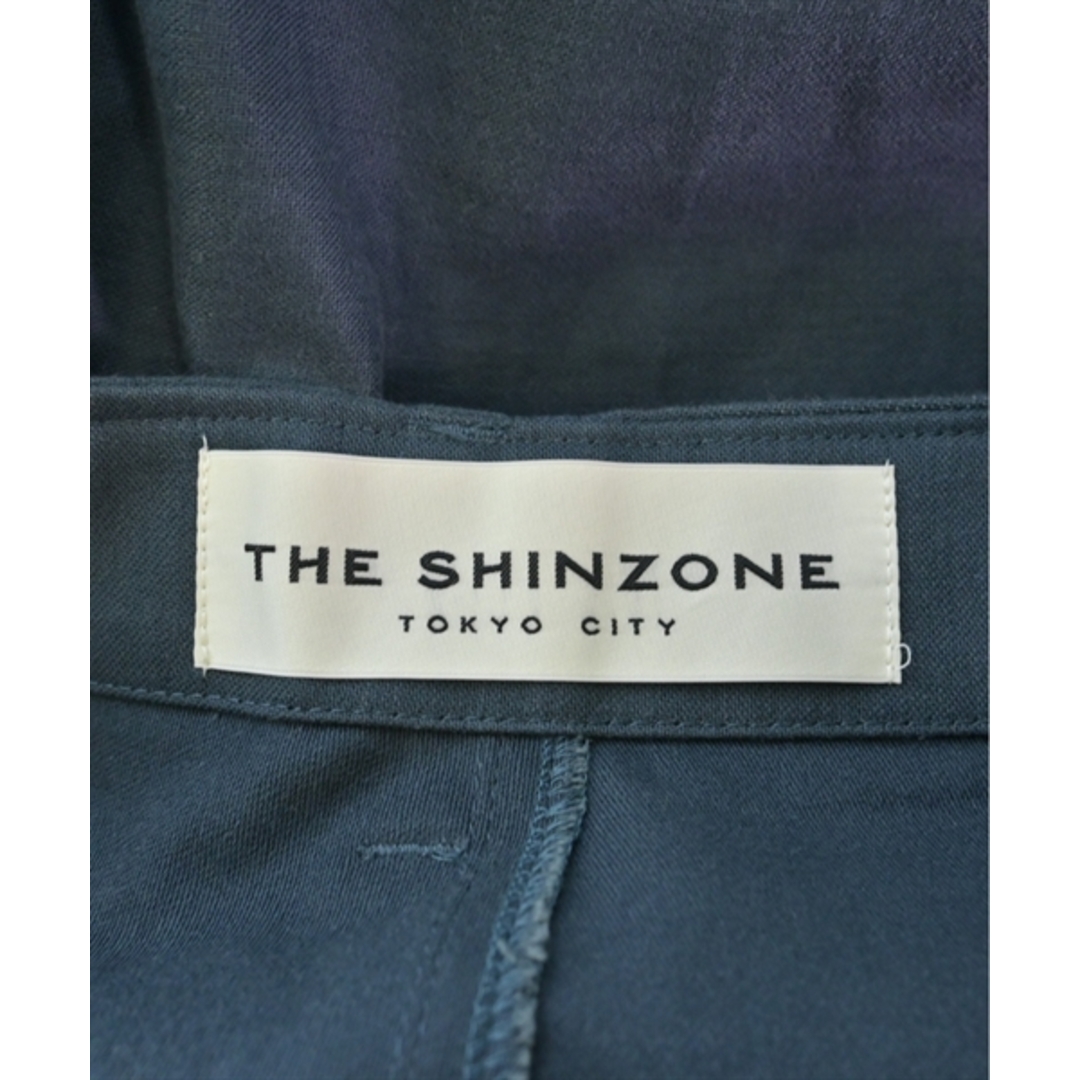 THE SHINZONE ザシンゾーン カーゴパンツ 36(S位) 青緑 【古着】【中古】 レディースのパンツ(ワークパンツ/カーゴパンツ)の商品写真