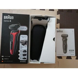 BRAUN 密着シリーズ6 充電式シェーバー レッド 60-R4500CS