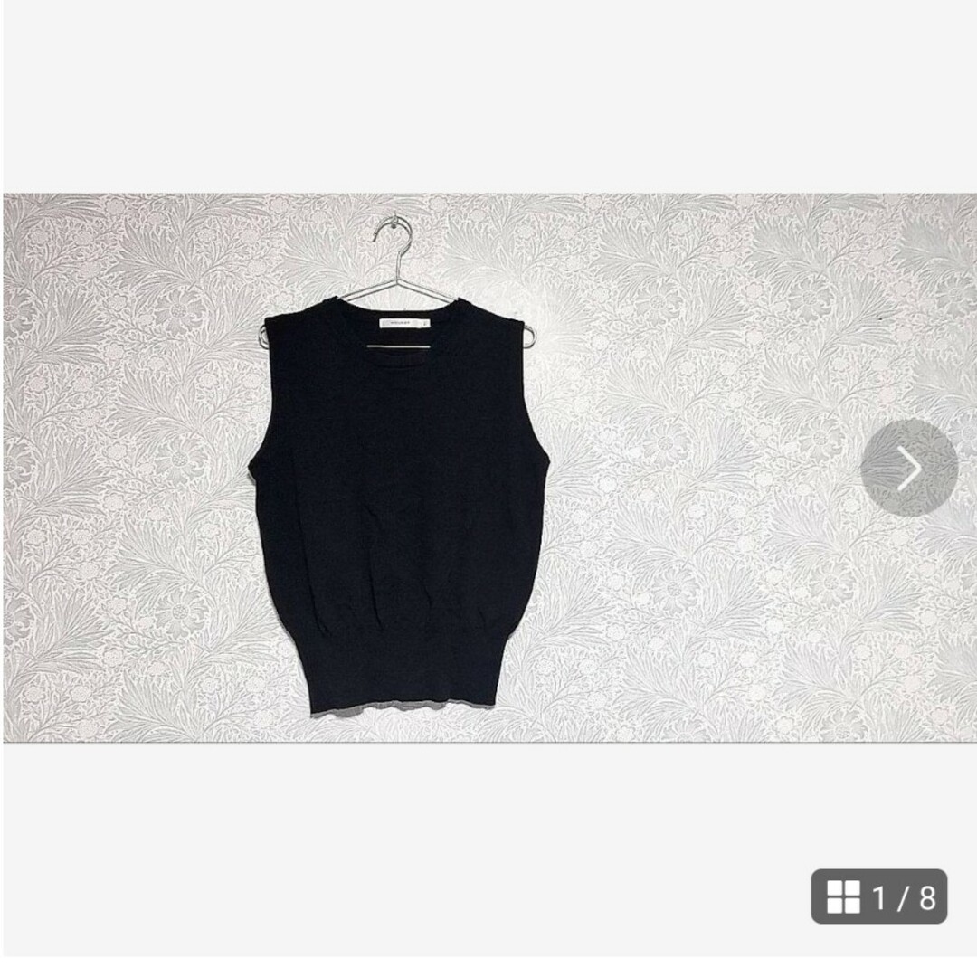 moussy(マウジー)の【C59】MOUSSY   ノースリーブニット レディースのトップス(ニット/セーター)の商品写真