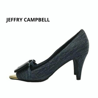 JEFFREY CAMPBELL - 【美品】JEFFRY  CAMPBELL デニム パンプス