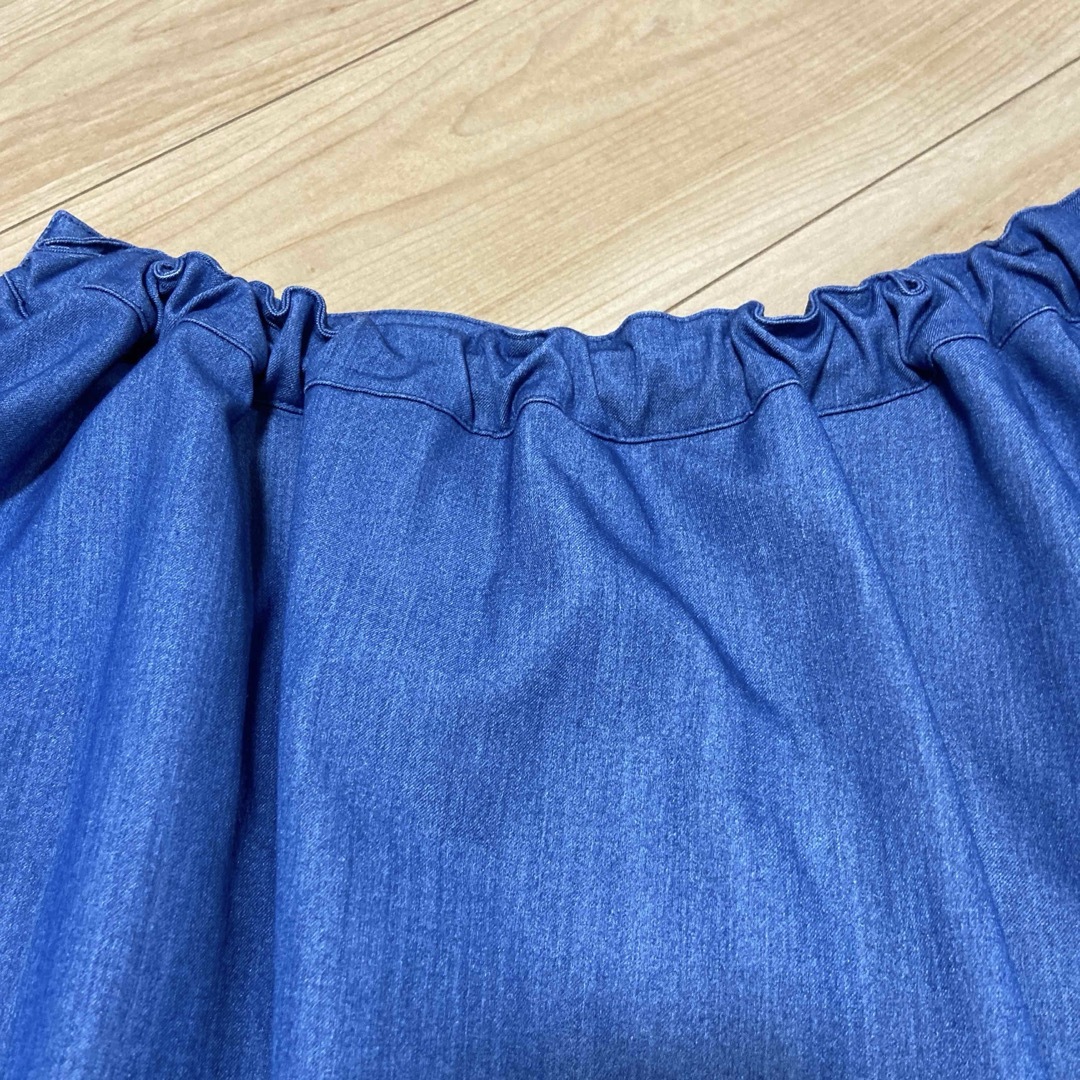 Lindsay(リンジィ)のリンジィ　リボンスカート　LL 165 キッズ/ベビー/マタニティのキッズ服女の子用(90cm~)(スカート)の商品写真