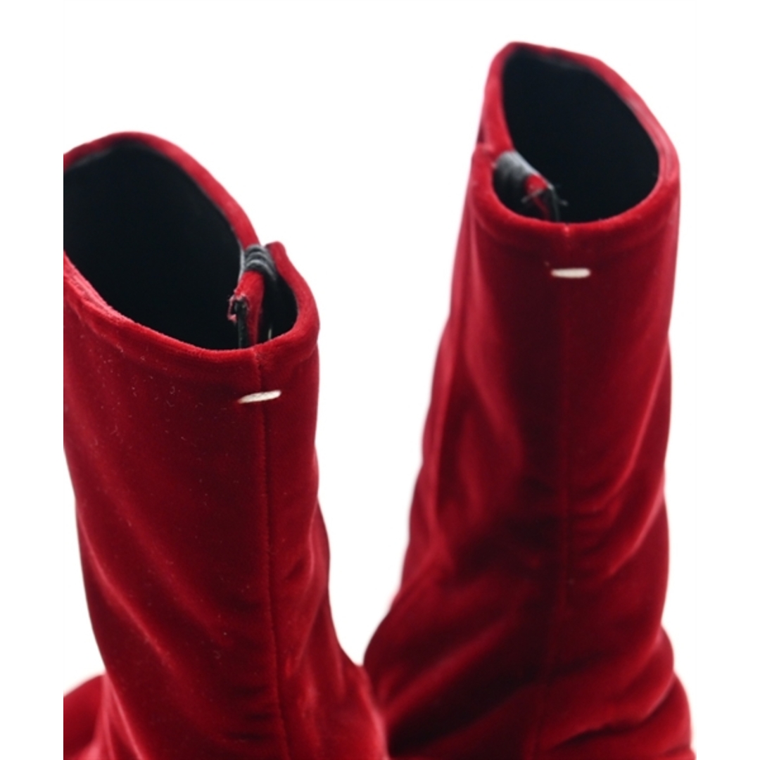 Maison Margiela ブーツ EU38(24.5cm位) 赤 【古着】【中古】 レディースの靴/シューズ(ブーツ)の商品写真