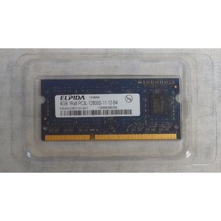 ELPIDA 204PIN PC3L-12800S 4GB SODIMM[E(PCパーツ)