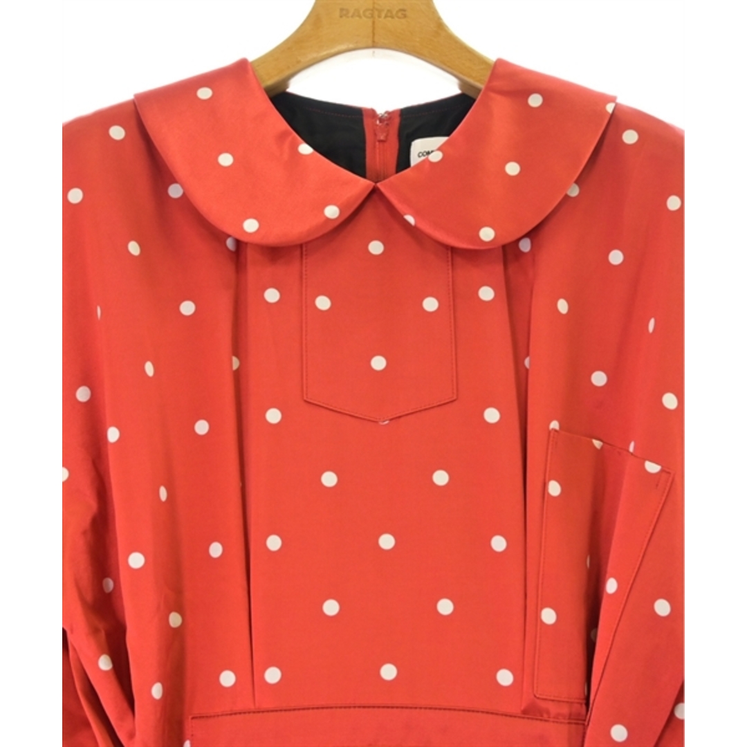 COMME des GARCONS GIRL(コムデギャルソンガール)のCOMME des GARCONS GIRL ワンピース XS 赤(ドット) 【古着】【中古】 レディースのワンピース(ひざ丈ワンピース)の商品写真