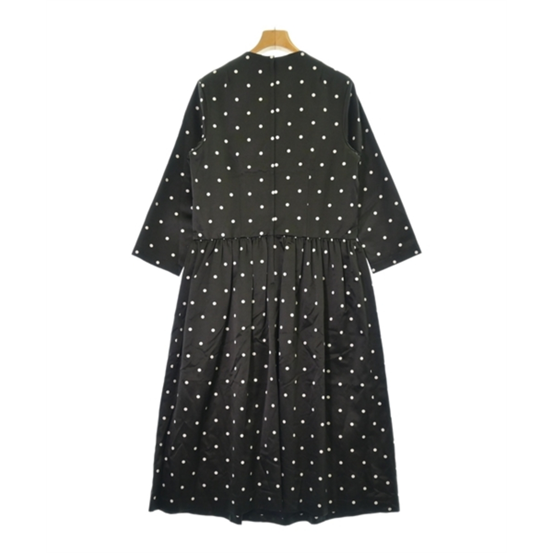 COMME des GARCONS GIRL(コムデギャルソンガール)のCOMME des GARCONS GIRL ワンピース M 黒x白(ドット) 【古着】【中古】 レディースのワンピース(ひざ丈ワンピース)の商品写真