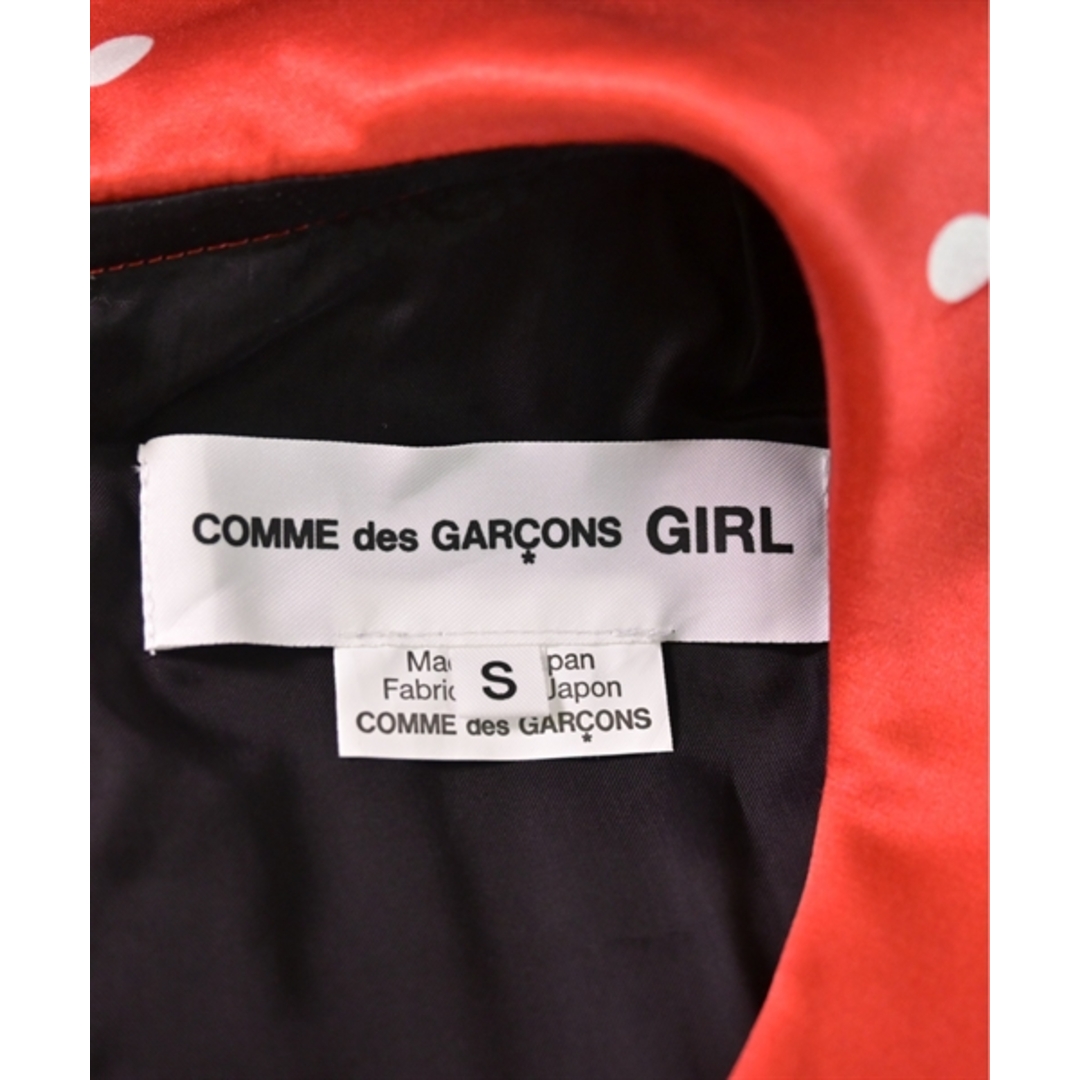 COMME des GARCONS GIRL(コムデギャルソンガール)のCOMME des GARCONS GIRL ワンピース S 赤(ドット) 【古着】【中古】 レディースのワンピース(ひざ丈ワンピース)の商品写真