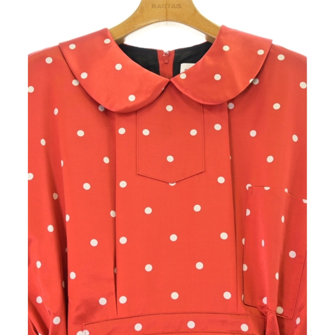 COMME des GARCONS GIRL(コムデギャルソンガール)のCOMME des GARCONS GIRL ワンピース S 赤(ドット) 【古着】【中古】 レディースのワンピース(ひざ丈ワンピース)の商品写真