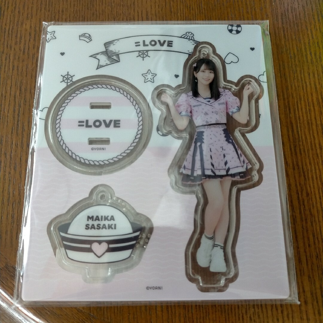 ＝LOVE    イコラブ　佐々木舞香　アクリルスタンドキーホルダー エンタメ/ホビーのタレントグッズ(アイドルグッズ)の商品写真