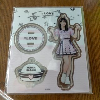 ＝LOVE    イコラブ　佐々木舞香　アクリルスタンドキーホルダー(アイドルグッズ)