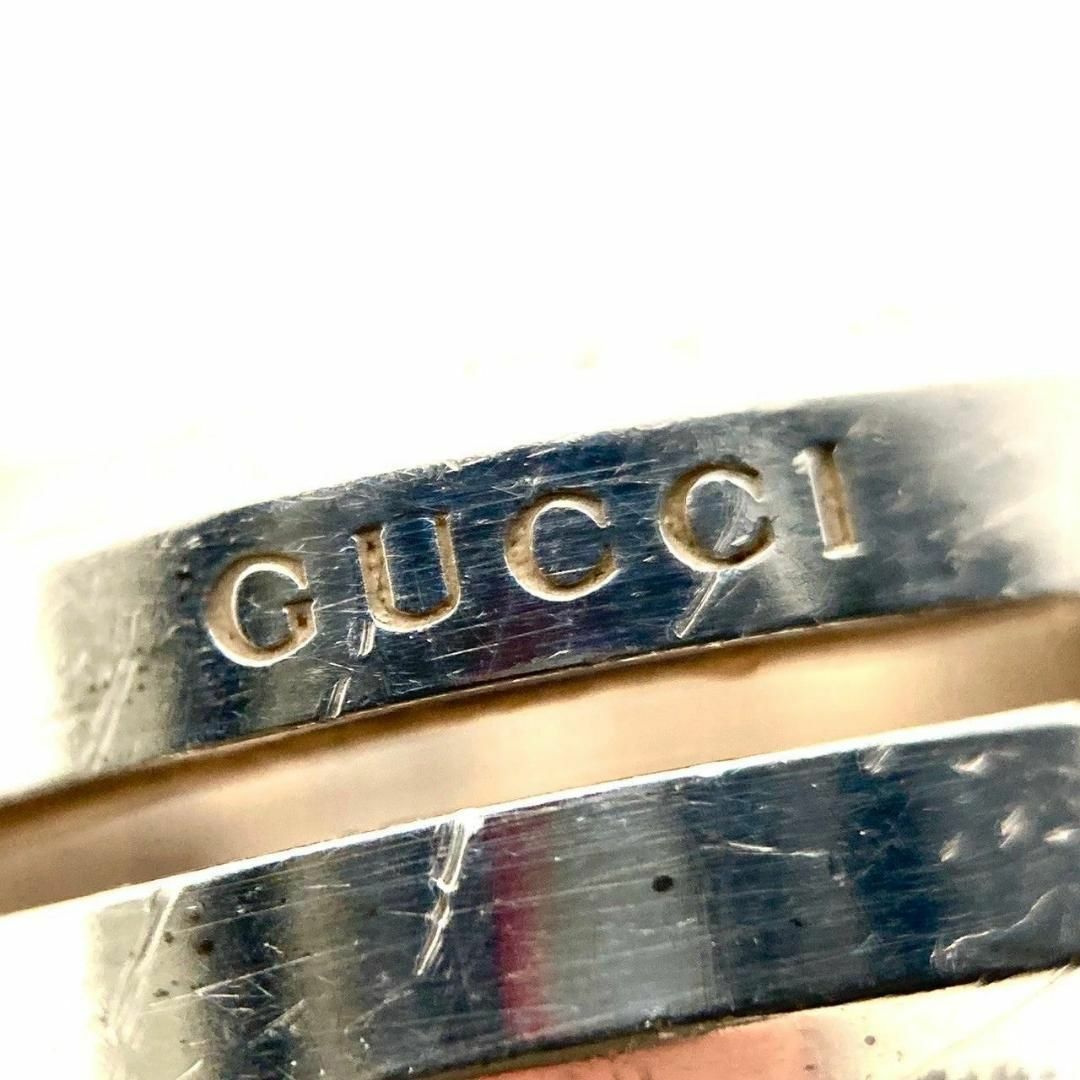 Gucci(グッチ)のGUCCI グッチ指輪 ノットリング　SV925　シルバー 60226 メンズのアクセサリー(リング(指輪))の商品写真