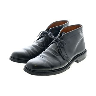 オールデン(Alden)のALDEN オールデン ブーツ US7(25cm位) 黒 【古着】【中古】(ブーツ)