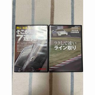 【絶版】 岡山国際サーキット 攻略DVDセット ドライビングテクニック(カタログ/マニュアル)