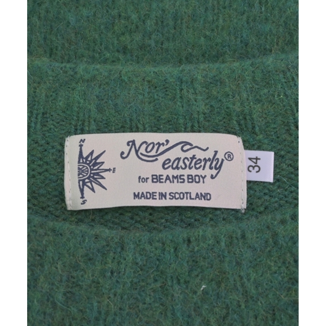 NOR’EASTERLY(ノーイーストリー)のNOR'EASTERLY ニット・セーター 34(XS位) 緑 【古着】【中古】 レディースのトップス(ニット/セーター)の商品写真