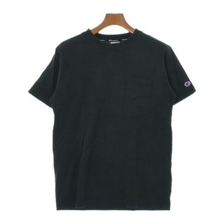 チャンピオン(Champion)のCHAMPION チャンピオン Tシャツ・カットソー M 黒 【古着】【中古】(カットソー(半袖/袖なし))