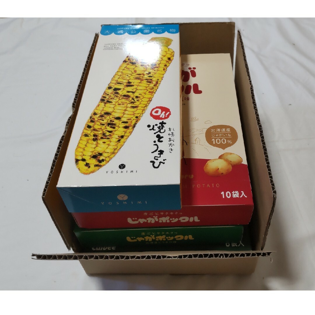 北海道お土産セット４種 食品/飲料/酒の食品(菓子/デザート)の商品写真