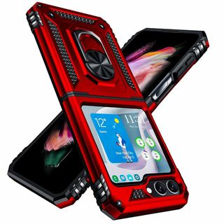 サイズ:GalaxyZFlip55G_色:レッドGalaxy Z Flip5(その他)