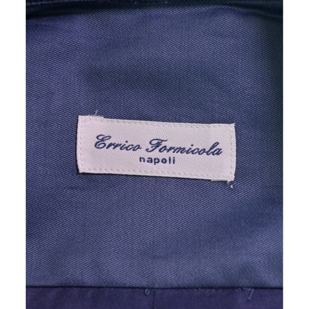 ERRICO FORMICOLA(エッリコフォルミコラ)のErrico Formicola エリコフォルミコラ ドレスシャツ S 青 【古着】【中古】 メンズのトップス(シャツ)の商品写真