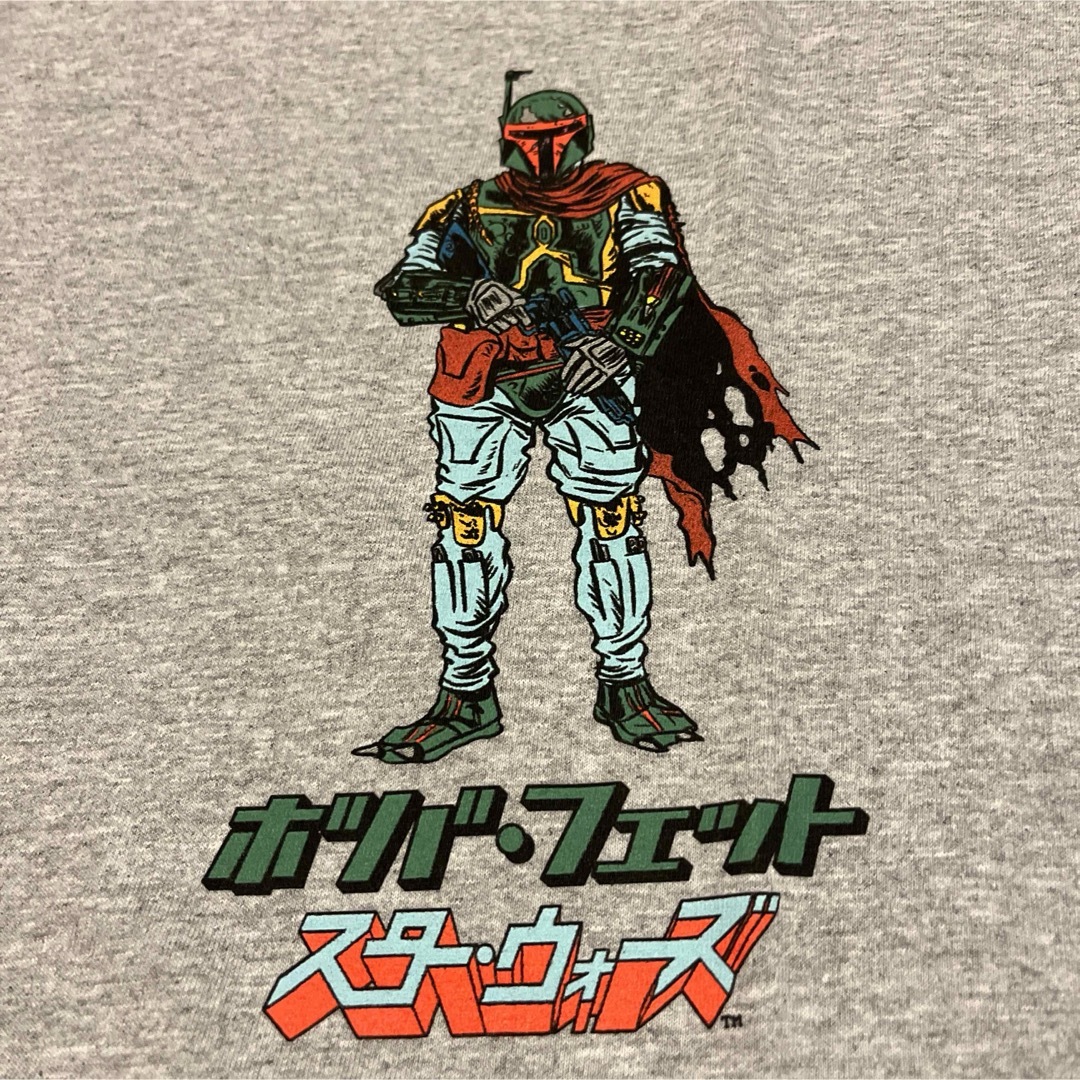 BAIT × スターウォーズ ボバフェット Tシャツ XL グレー メンズのトップス(Tシャツ/カットソー(半袖/袖なし))の商品写真