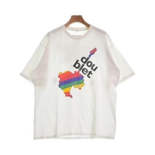 doublet - doublet ダブレット Tシャツ・カットソー L 白 【古着】【中古】