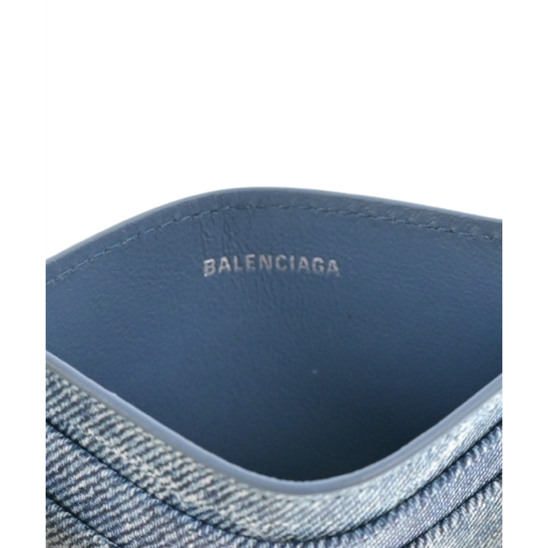 Balenciaga(バレンシアガ)のBALENCIAGA バレンシアガ カードケース - 青系 【古着】【中古】 レディースのファッション小物(名刺入れ/定期入れ)の商品写真