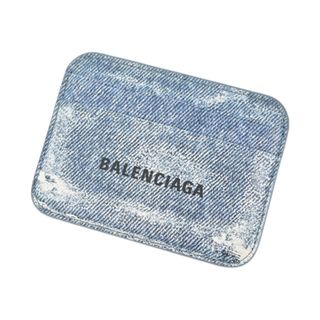 Balenciaga - BALENCIAGA バレンシアガ カードケース - 青系 【古着】【中古】