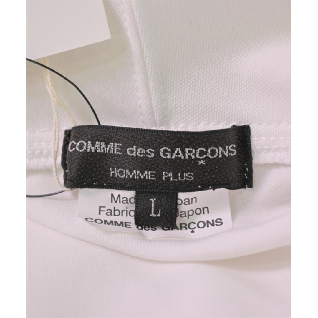 COMME des GARCONS HOMME PLUS(コムデギャルソンオムプリュス)のCOMME des GARCONS HOMME PLUS パーカー L 白 【古着】【中古】 メンズのトップス(パーカー)の商品写真