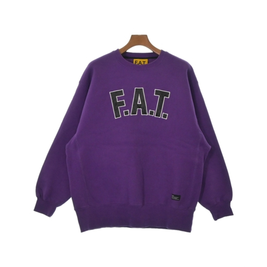 FAT(エフエーティー)のFAT エフエーティー スウェット SKINNY(L位) 紫 【古着】【中古】 メンズのトップス(スウェット)の商品写真