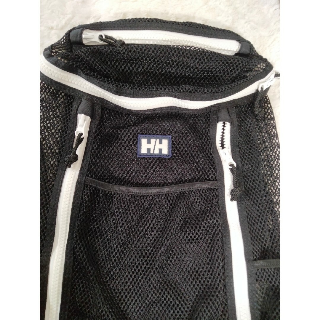 HELLY HANSEN(ヘリーハンセン)のヘリーハンセン リュック メッシュ ブラック メンズのバッグ(バッグパック/リュック)の商品写真