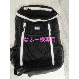 ヘリーハンセン(HELLY HANSEN)のヘリーハンセン リュック メッシュ ブラック(バッグパック/リュック)