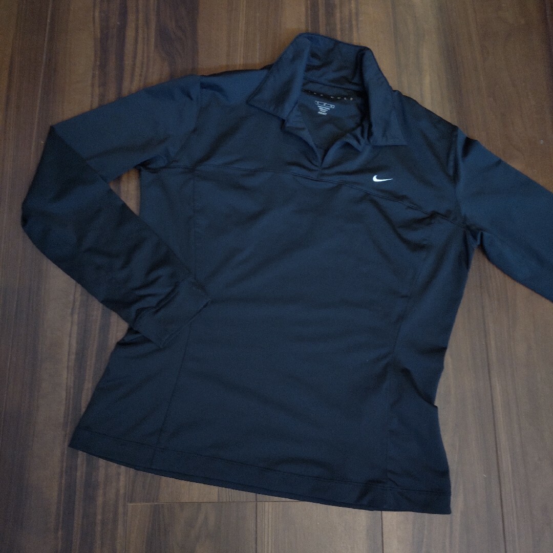 NIKE(ナイキ)のNIKE dry fit ドライフィット ナイキ インナー 襟付き メンズのトップス(Tシャツ/カットソー(七分/長袖))の商品写真