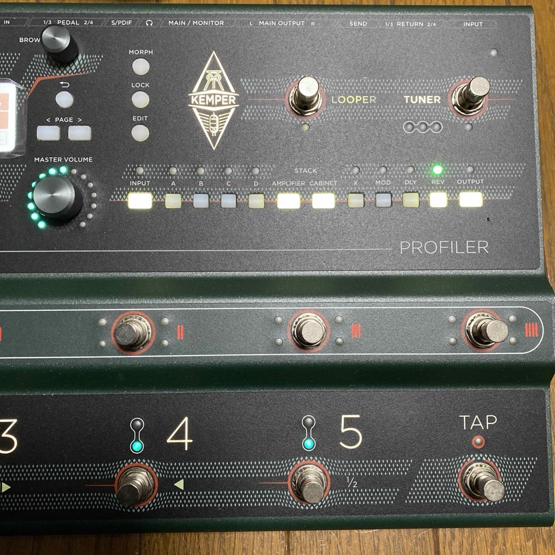 Kemper PROFILER STAGE フロア・タイプ 有料Rig等あり 楽器のギター(ギターアンプ)の商品写真