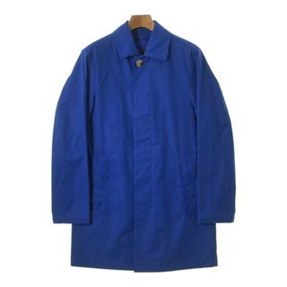 マッキントッシュ(MACKINTOSH)のMACKINTOSH マッキントッシュ ステンカラーコート 36(S位) 青 【古着】【中古】(ステンカラーコート)