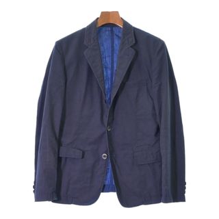 コムデギャルソンオム(COMME des GARCONS HOMME)のCOMME des GARCONS HOMME カジュアルジャケット SS 紺 【古着】【中古】(テーラードジャケット)