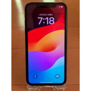 アイフォーン(iPhone)のiPhone XR Black 64 GB SIMフリー ジャンク(スマートフォン本体)